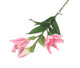 Artificial 87cm Single Stem Pink Oriental Lily - Closer2Nature