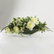 Artificial 25cm White Rose Arrangement - Closer2Nature
