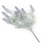 Artificial 32cm Flocked Purple Lavender Plug Plant - Closer2Nature