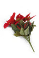 Artificial 15cm Red Poinsettia Plug Plant - Closer2Nature