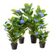 Artificial Blue Hydrangea Tree Closer2Nature