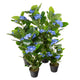 Artificial Blue Hydrangea Tree Closer2Nature