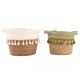 Tassel Storage Baskets Set of 2