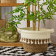 Tassel Storage Basket - Cream - Closer2Nature