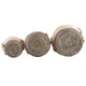 Two Tone Maize Baskets Set of 3