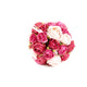 Artificial 12cm Pink Rose Pomander Kissing Ball Display - Closer2Nature