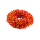 Artificial 44cm Orange Bougainvillea Wreath Display - Closer2Nature