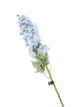 Artificial 105cm Single Stem Blue Candle Larkspur - Closer2Nature