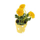 Artificial 19cm Golden Yellow Chrysanthemum Plant with Gift Box - Closer2Nature