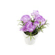 Artificial 15cm Purple Carnation Plant with Gift Box - Closer2Nature