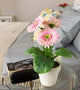 Artificial 1ft Pink Gerbera Plant - Closer2Nature