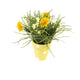 Artificial 27cm Golden Yellow Chrysanthemum Plant Display - Closer2Nature