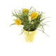 Artificial 27cm Golden Yellow Chrysanthemum Plant Display - Closer2Nature