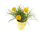 Artificial 27cm Golden Yellow Chrysanthemum Plant Display - Closer2Nature
