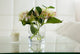 Artificial 18cm Green and Pink Hydrangea Arrangement - Closer2Nature