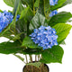 Artificial Blue Hydrangea Tree Closer2Nature