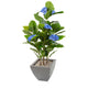 Artificial Blue Hydrangea Tree