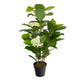 Artificial White Hydrangea Tree Closer2Nature