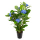 Artificial Blue Hydrangea Tree Closer2Nature