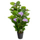 Artificial Light Purple Hydrangea Tree Closer2Nature
