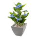 Artificial Blue Hydrangea Tree