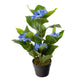 Artificial Blue Hydrangea Tree Closer2Nature