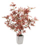 Artificial 1ft 7" Red Japanese Maple Tree - Closer2Nature