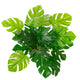 Artificial 1ft 5" Swiss Cheese Plant Closer2Nature