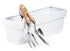 Portofino Collection 50cm Gloss White Galvanised Steel Trough Planter