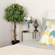 Artificial 3ft 5″ Variegated Weeping Fig Tree - Closer2Nature