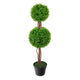 Artificial 3ft Double Boxwood Ball Tree - Closer2Nature