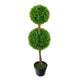 Artificial 3ft Double Boxwood Ball Tree - Closer2Nature