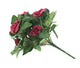 Artificial 26cm Mulberry Pink Rose Plug Plant - Closer2Nature