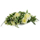 Artificial 25cm White Rose Arrangement - Closer2Nature