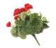 Artificial 38cm Red Zonal Geranium Plug Plant - Closer2Nature