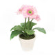 Artificial 1ft Pink Gerbera Plant - Closer2Nature