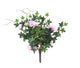 Artificial 43cm Pink Morning Glory Plug Plant - Closer2Nature