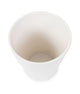 White Collection 13.5cm Tapered Round White Plant Pot - Closer2Nature