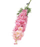 Artificial 105cm Single Stem Pink Candle Larkspur - Closer2Nature