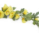 Artificial 118cm Single Stem Yellow Hollyhock - Closer2Nature