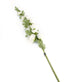 Artificial 118cm Single Stem White Hollyhock