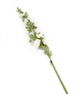 Artificial 118cm Single Stem White Hollyhock - Closer2Nature