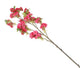 Artificial 129cm Single Stem Cerise Japanese Cherry Blossom - Closer2Nature