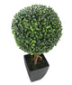 Artificial 2ft Boxwood Tree Ball Topiary - Closer2Nature