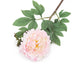 Artificial 80cm Single Stem Pale Pink Peony - Closer2Nature