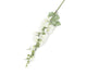 Artificial 118cm Single Stem White Hollyhock - Closer2Nature