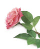 Artificial 92cm Single Stem Fully Open Dusky Pink Rose - Closer2Nature