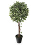 Artificial 3ft 5″ Variegated Weeping Fig Tree - Closer2Nature