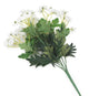 Artificial 32cm White Daisy Plug Plant - Closer2Nature