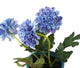 Artificial 19cm Blue Chrysanthemum Plant with Gift Box - Closer2Nature